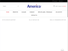 Tablet Screenshot of americocorp.com